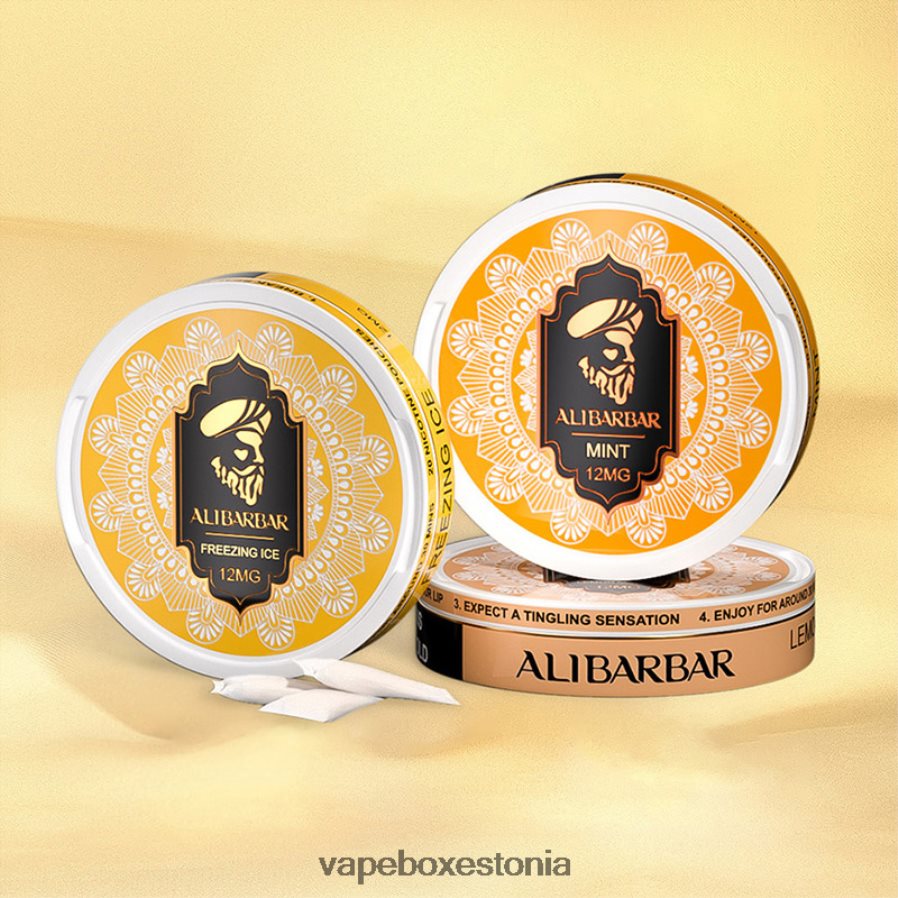Vape Liquid - Alibarbar nikotiini kotid mustikas hapu vaarikas ZPF6T280