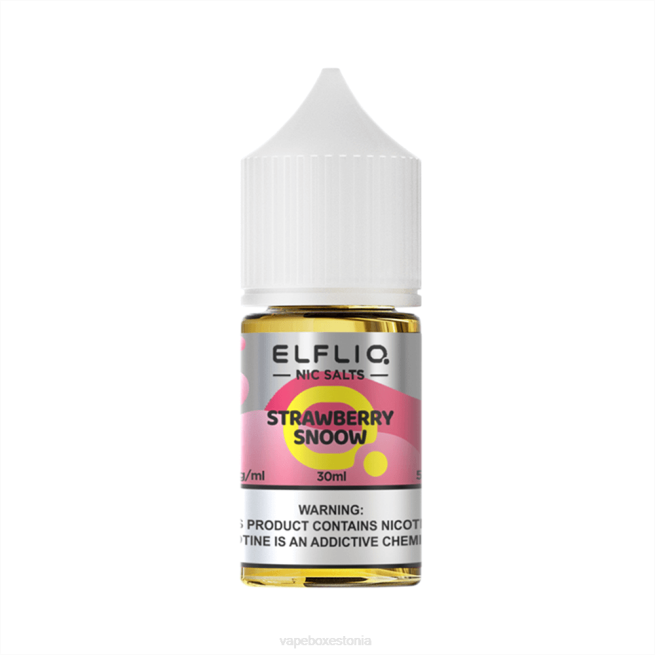 maasikas snoow 8B6233 ELFBAR ELFLIQ NIC SOL 30ML