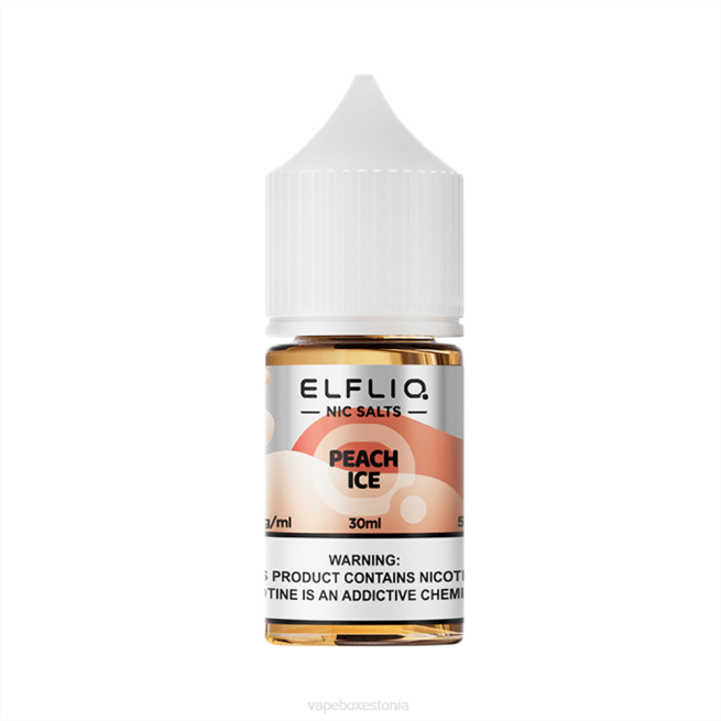 virsikujää 8B6222 ELFBAR ELFLIQ NIC SOL 30ML