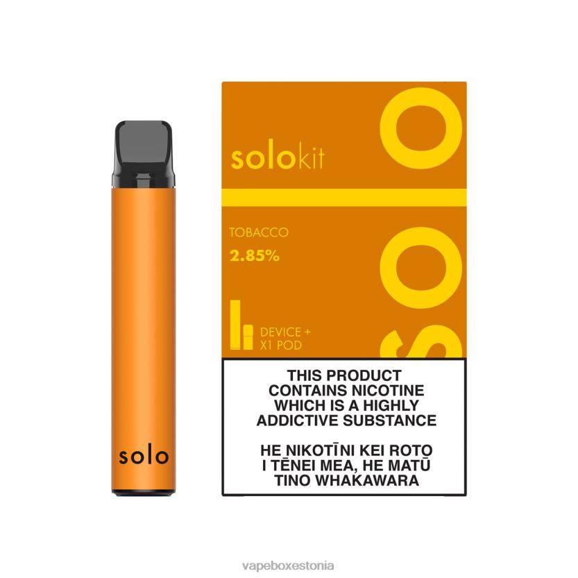 Disposable Vape Eesti - Solo kauna komplekt R22V448 tubakas