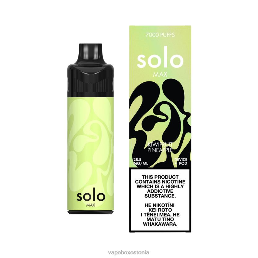 Vape Liquid - Solo MAX kauna komplekt R22V468 kiivi ananass