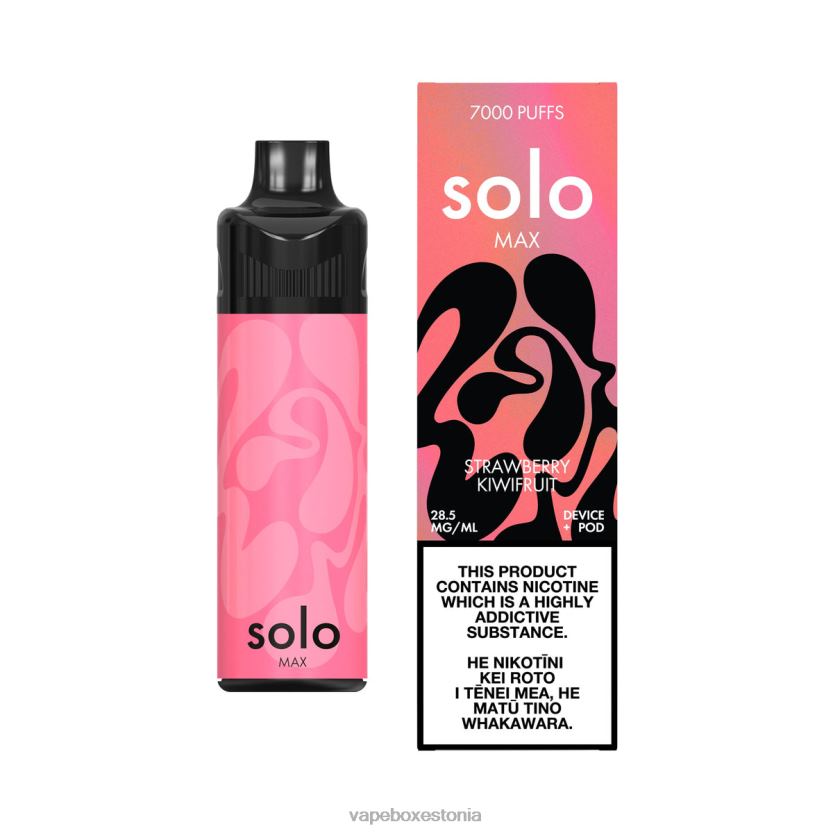 Vape Liquid - Solo MAX kauna komplekt R22V471 maasika kiivi