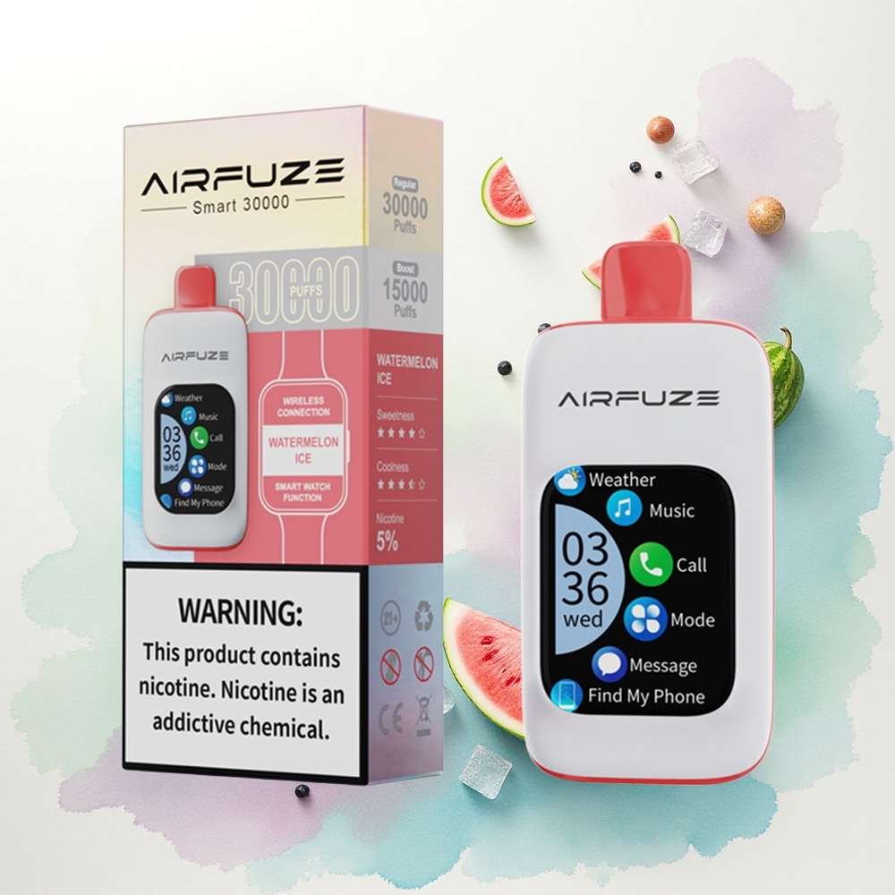 AirFuze Smart 30000 Arbuusi Jää 900mAh 5% nikotiini