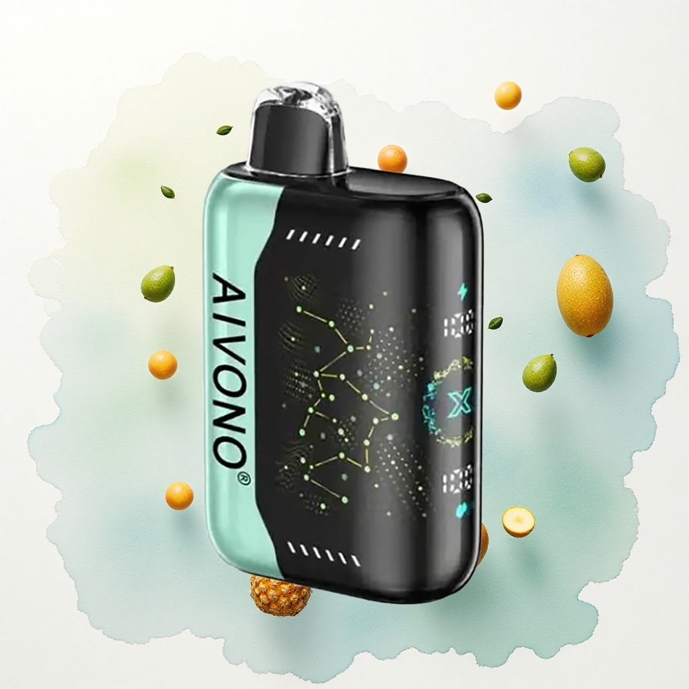 Aivono Aim Boom 25000 Hapu Mago-Ananass 650mAh 0% nikotiini