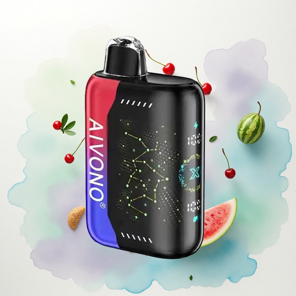 Aivono Aim Boom 25000 Jäätunud Arbuusi-Kirssi 650mAh