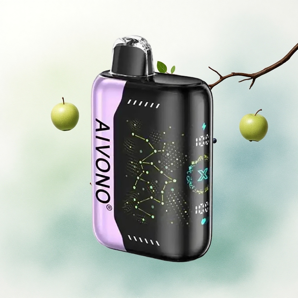 Aivono Aim Boom 25000 Roheline Õun Viinamarju 650mAh