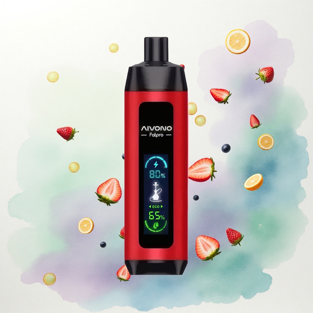 Aivono Aim Fatpro 22000 Maasikapung 28ml 600mAh