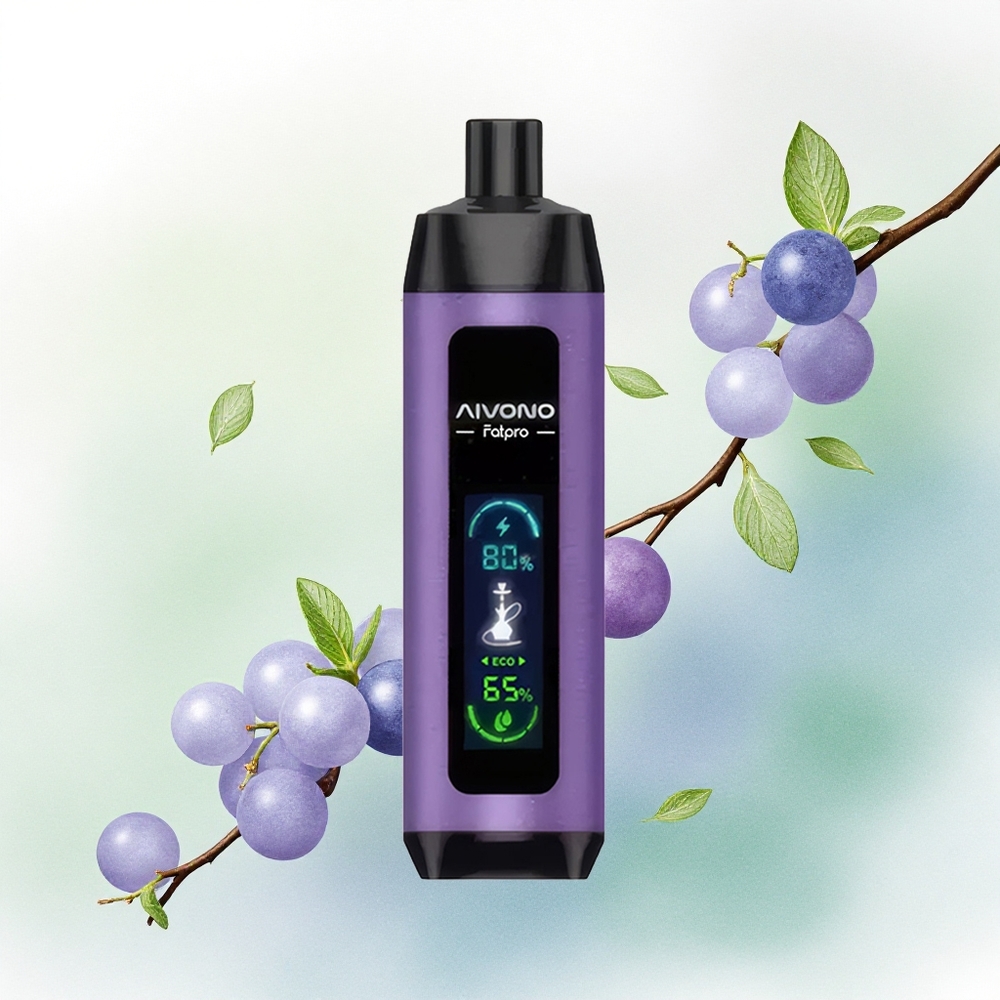 Aivono Aim Fatpro 22000 Viinamädi-Mündi 5% nikotiini 600mAh