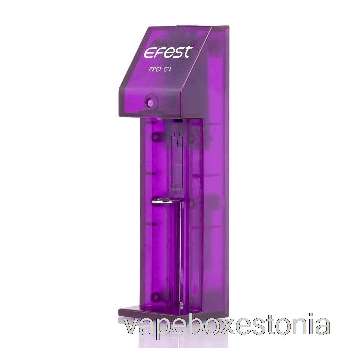 Vape Box Estonia Efest Pro C1 1-lahtriline Nutikas Akulaadija