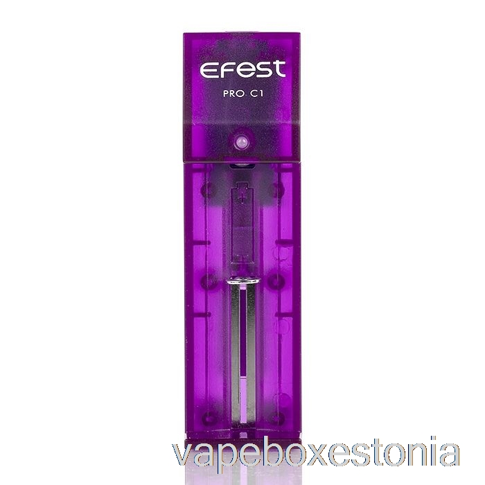 Vape Box Estonia Efest Pro C1 1-lahtriline Nutikas Akulaadija