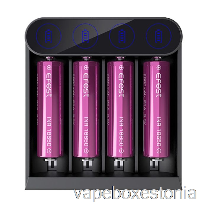 Vape Box Estonia Efest Slim K4 Usb-c Akulaadija