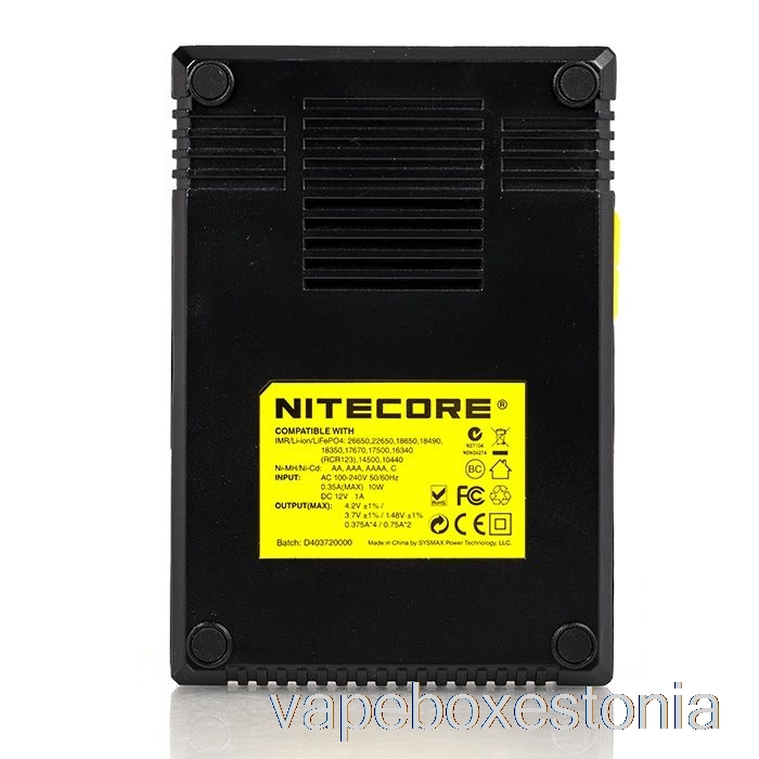 Vape Box Estonia Nitecore D4 Akulaadija (4-lahtriline)