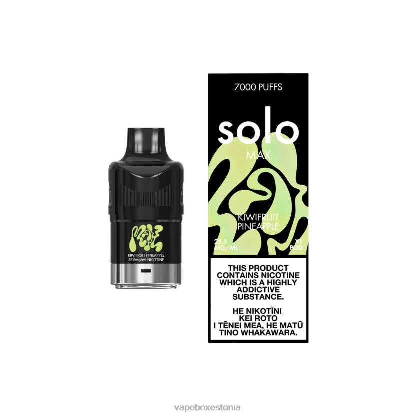 Disposable Vape Eesti - Solo MAX pod R22V487 kiivi ananass