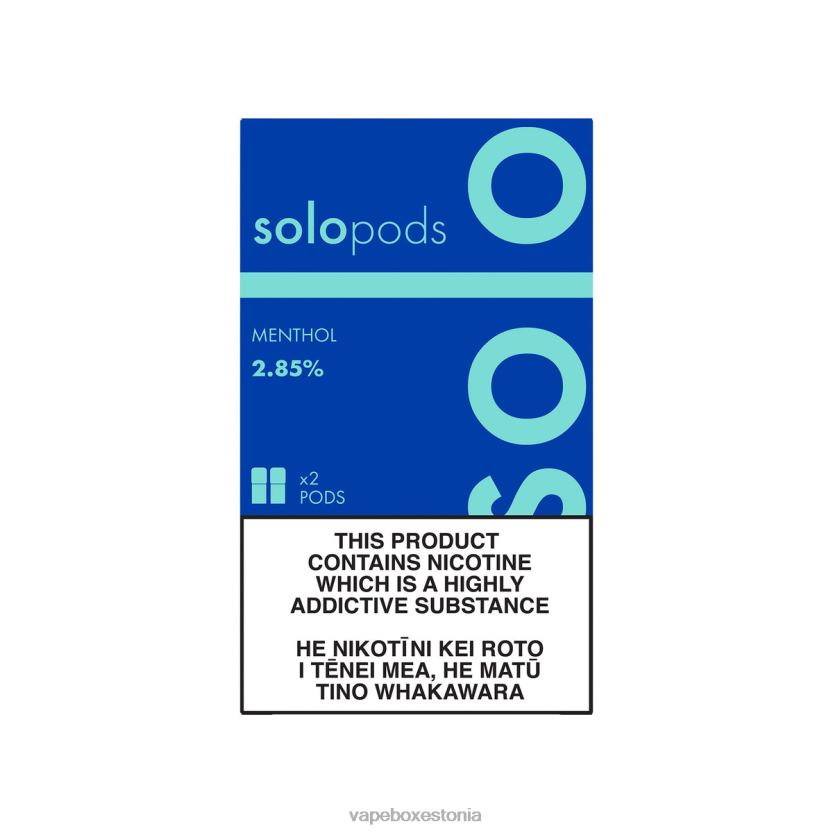 Disposable Vape Eesti - Solo asenduskarp 2-pakk R22V451 mentool