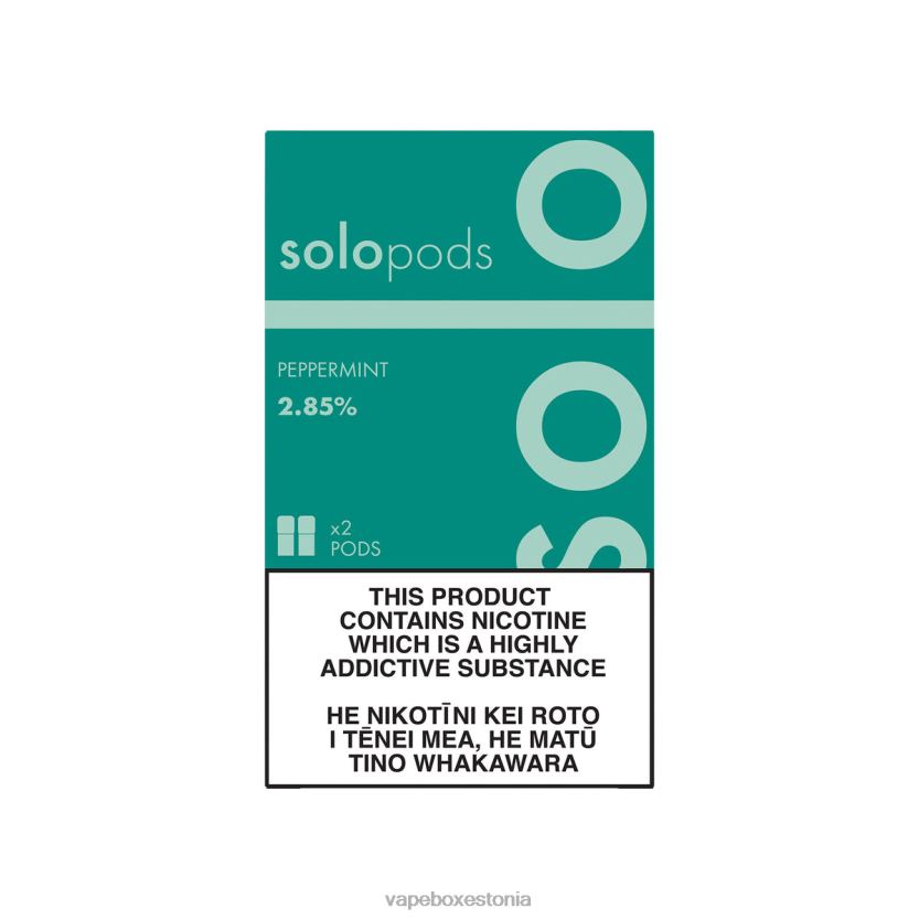 Disposable Vape Eesti - Solo asenduskarp 2-pakk R22V463 piparmünt