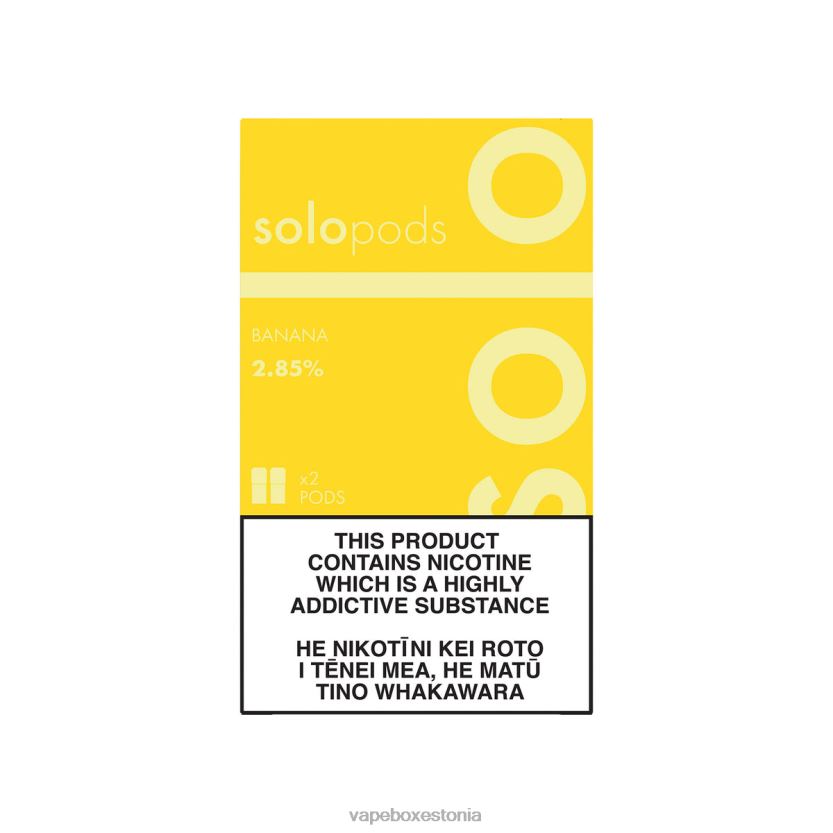Vape Eesti - Solo asenduskarp 2-pakk R22V464 banaan