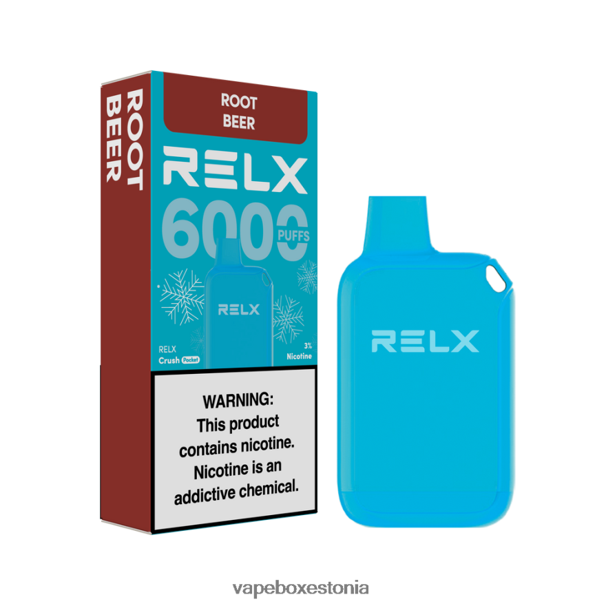 Vape Liquid - RELX Crush Pocket 6000 jäist juureõlu 08T0VF20