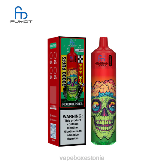 Disposable Vape Eesti - Fumot Tornado 30k muusikat segatud marjad 8Z8R18