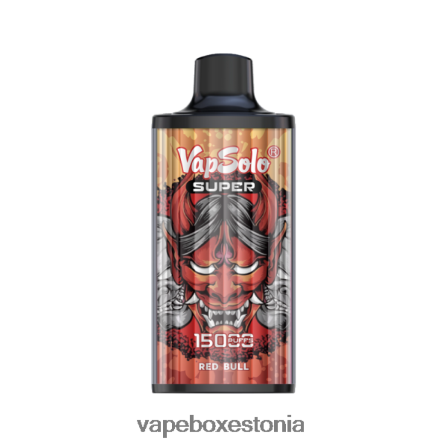 Disposable Vape Eesti - Vapsolo SUPER ühekordne vape punane pull ZPF6T2132