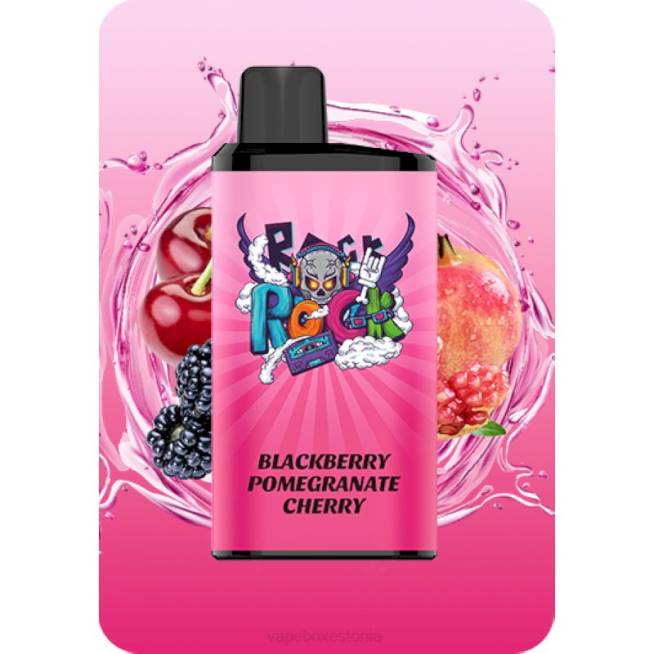 Disposable Vape Eesti - ZBH212 IGET Bar pro backberry granaatõuna kirss
