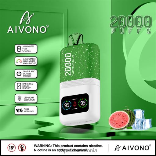 Disposable Vape Eesti - arbuusi jää Aivono AIM magic 20 000 BN28675