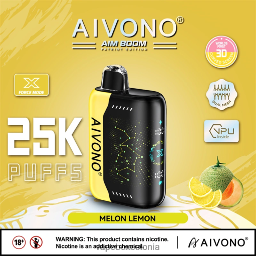 Disposable Vape Eesti - melon sidrun Aivono AIM BOOM 25 000 BN286348