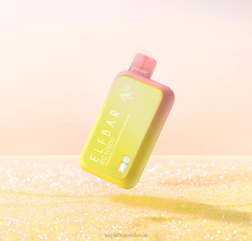 ELFBAR BC10000 ühekordne vape sunit väljaanne DFZ810 ananassi maasika banaan disposable vape eesti