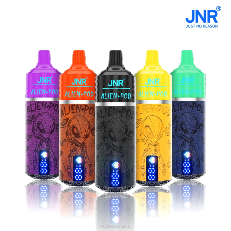 JNR Alien pod 24X21 erinevaid maitseid vape box estonia