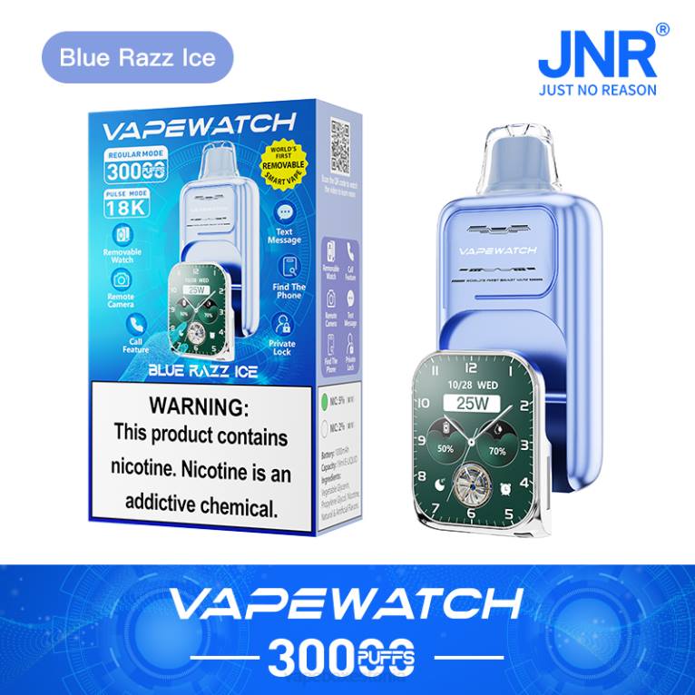 JNR vape käekell 24X211 sinine razz jää vape box estonia