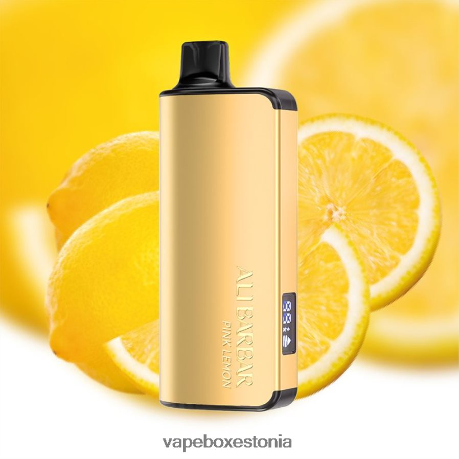Vape Eesti - Alibarbar Ingot 20 000 ühekordselt kasutatav vape roosa sidrun ZPF6T240