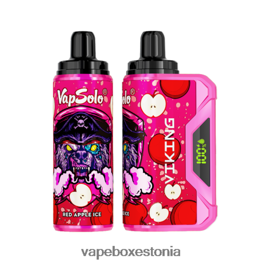 Vape Eesti - Vapsolo VIKING ühekordne vape punase õuna jää ZPF6T2154