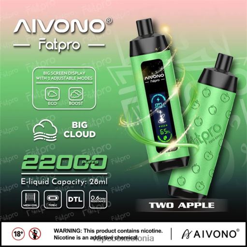 Vape Eesti - kaks õuna Aivono Fatpro 22000 BN2861