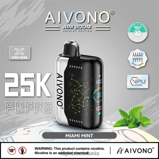 Vape Eesti - miami piparmünt Aivono AIM BOOM 25 000 BN286349