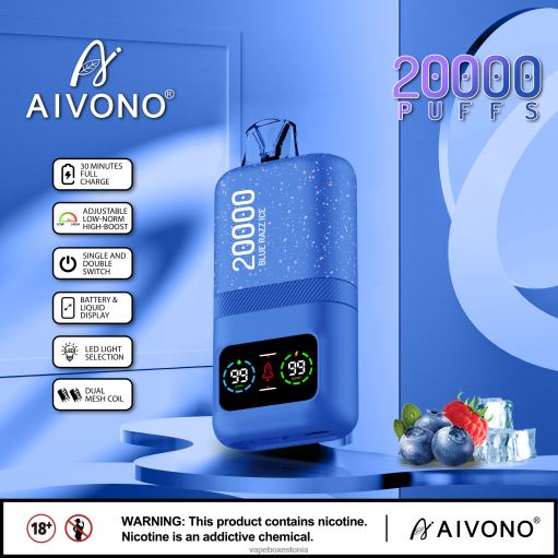 Vape Eesti - sinine razz jää Aivono AIM magic 20 000 BN28679
