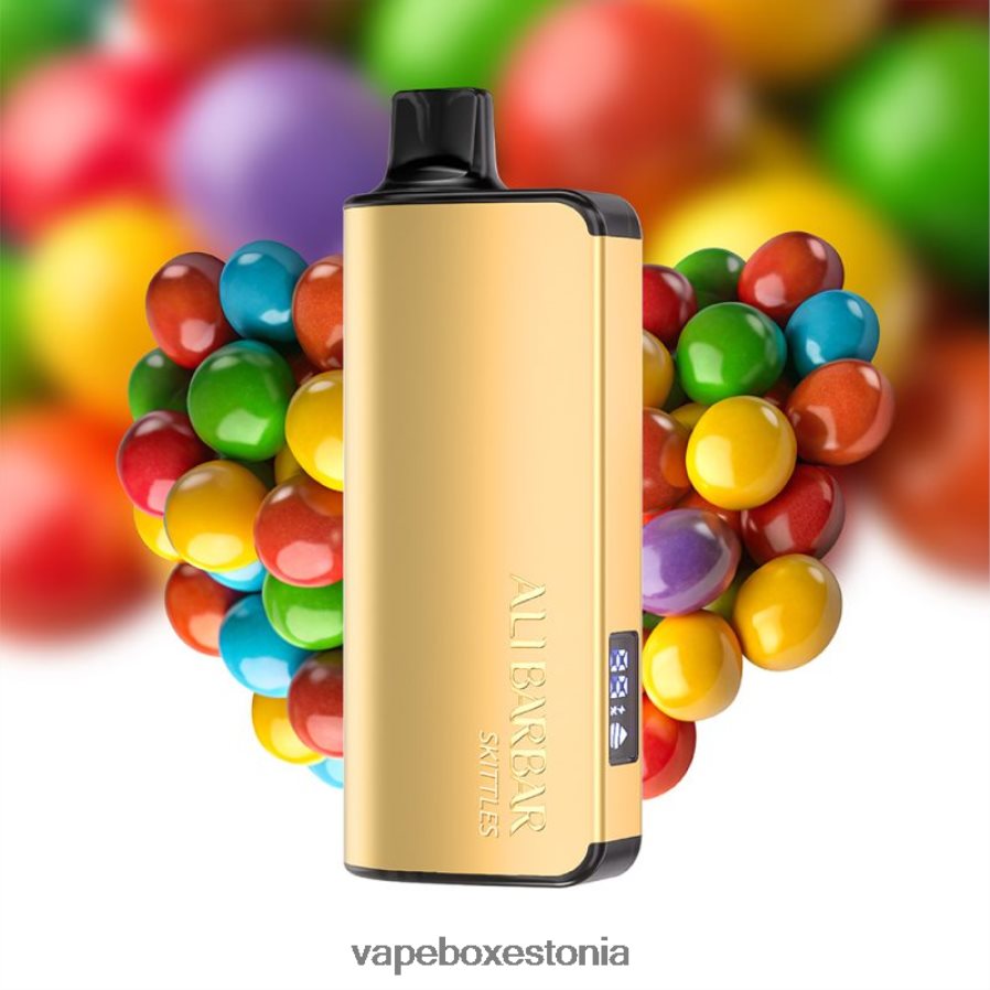 Vape Liquid - Alibarbar Ingot 20 000 ühekordselt kasutatav vape vikerkaare kommid ZPF6T241