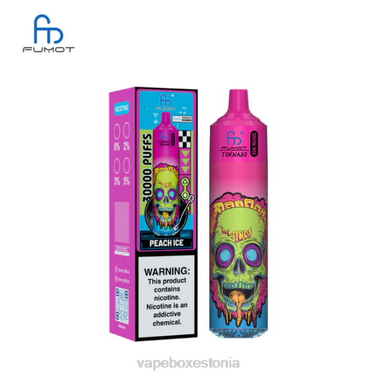 Vape Liquid - Fumot Tornado 30k muusikat virsiku jää 8Z8R20