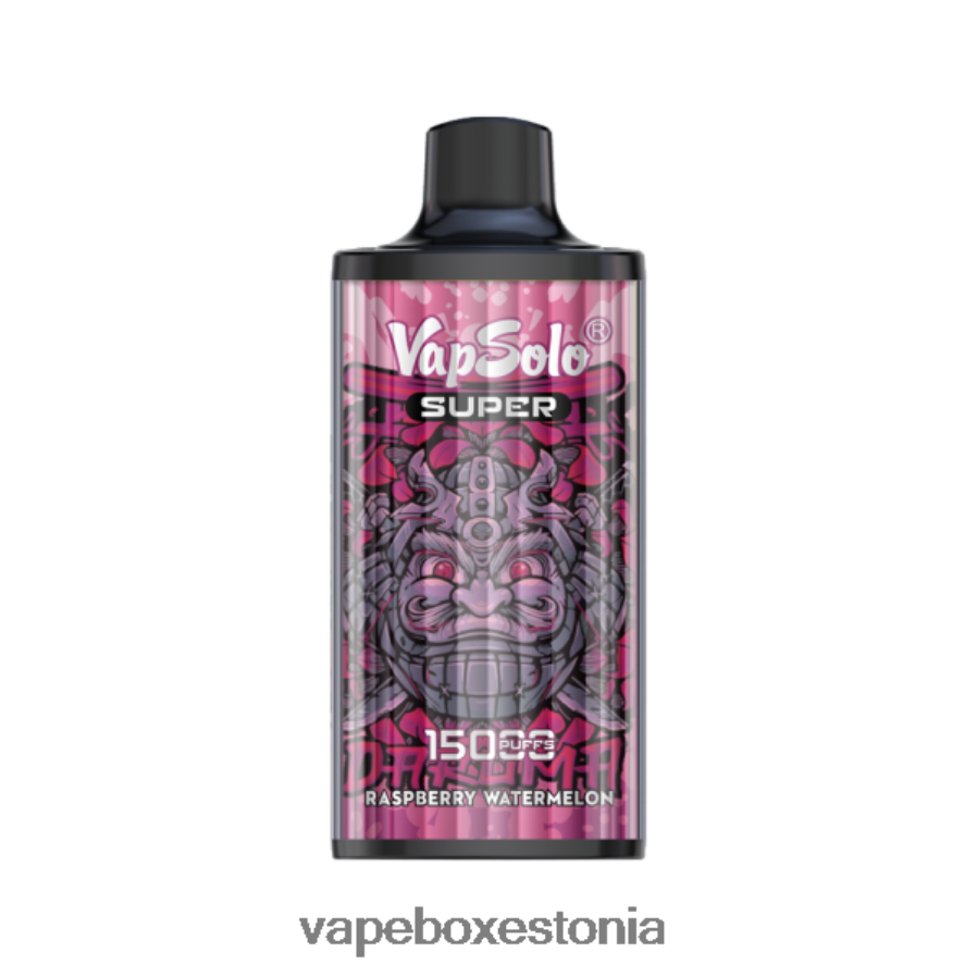 Vape Liquid - Vapsolo SUPER ühekordne vape vaarikas arbuus ZPF6T2131