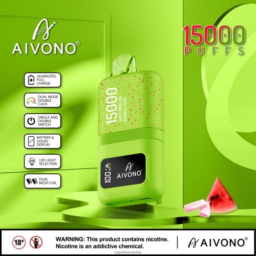 Vape Liquid - arbuusi närimiskumm Aivono AIM magic 15 000 BN28665