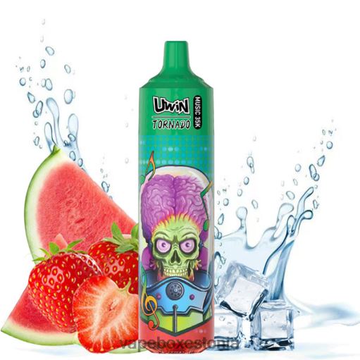 Vape Liquid - maasikas arbuus UWIN CRYSTAL 35k ühekordne vape BN286383