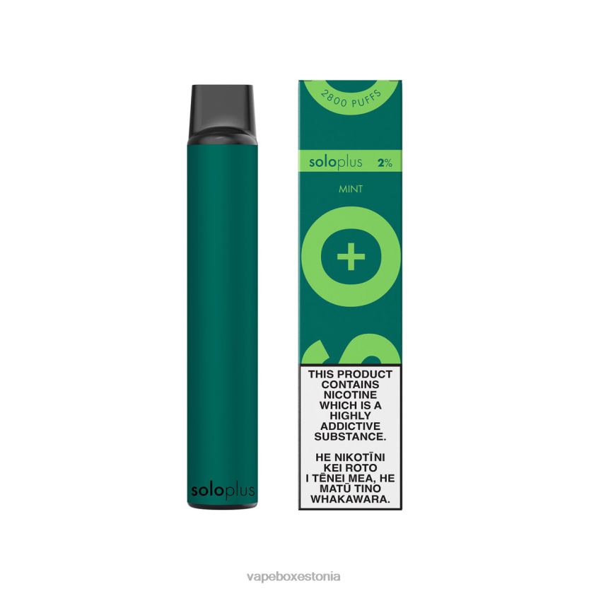Disposable Vape Eesti - Solo Plus ühekordne vape R22V433 piparmünt