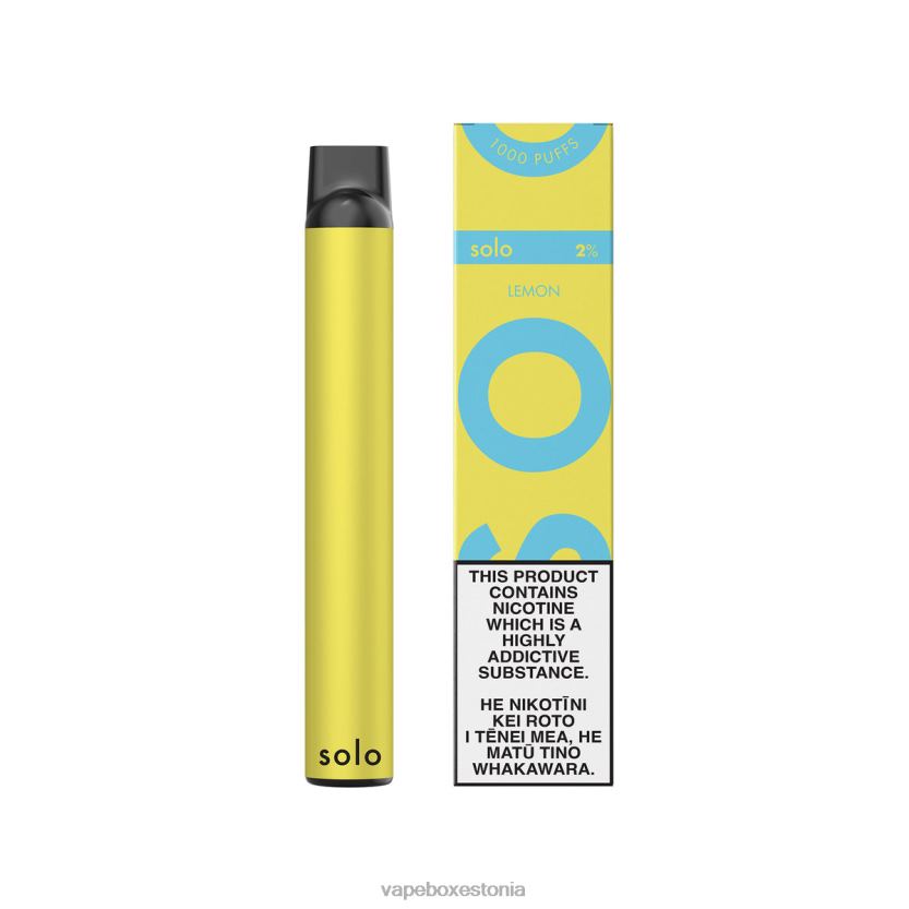 Disposable Vape Eesti - Solo ühekordne vape R22V415 sidrun