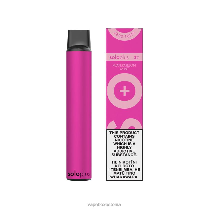 Vape Eesti - Solo Plus ühekordne vape R22V428 arbuus piparmünt