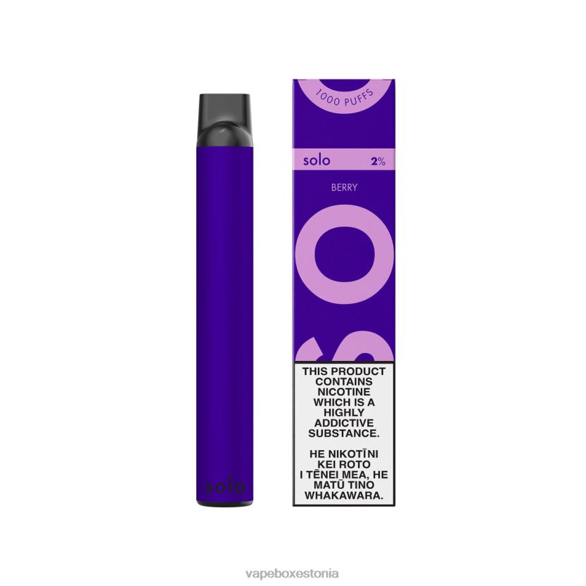 Vape Eesti - Solo ühekordne vape R22V416 marja