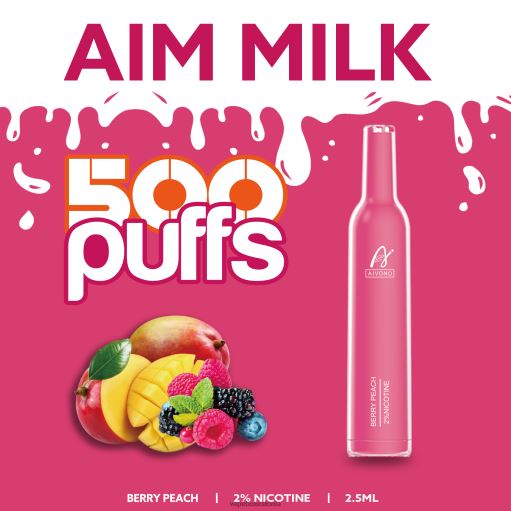 Disposable Vape Eesti - marja virsik Aivono AIM MILK 500 BN286273