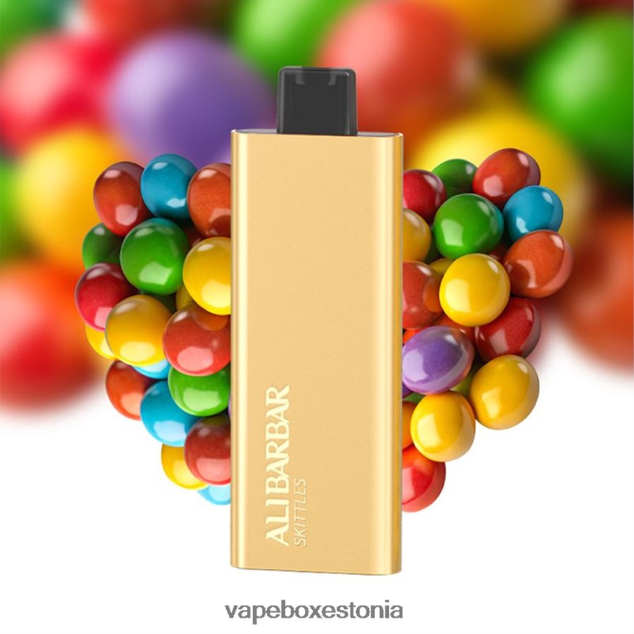 Disposable Vape Eesti - Alibarbar Pandora 7000 ühekordset vape vikerkaare kommid ZPF6T260