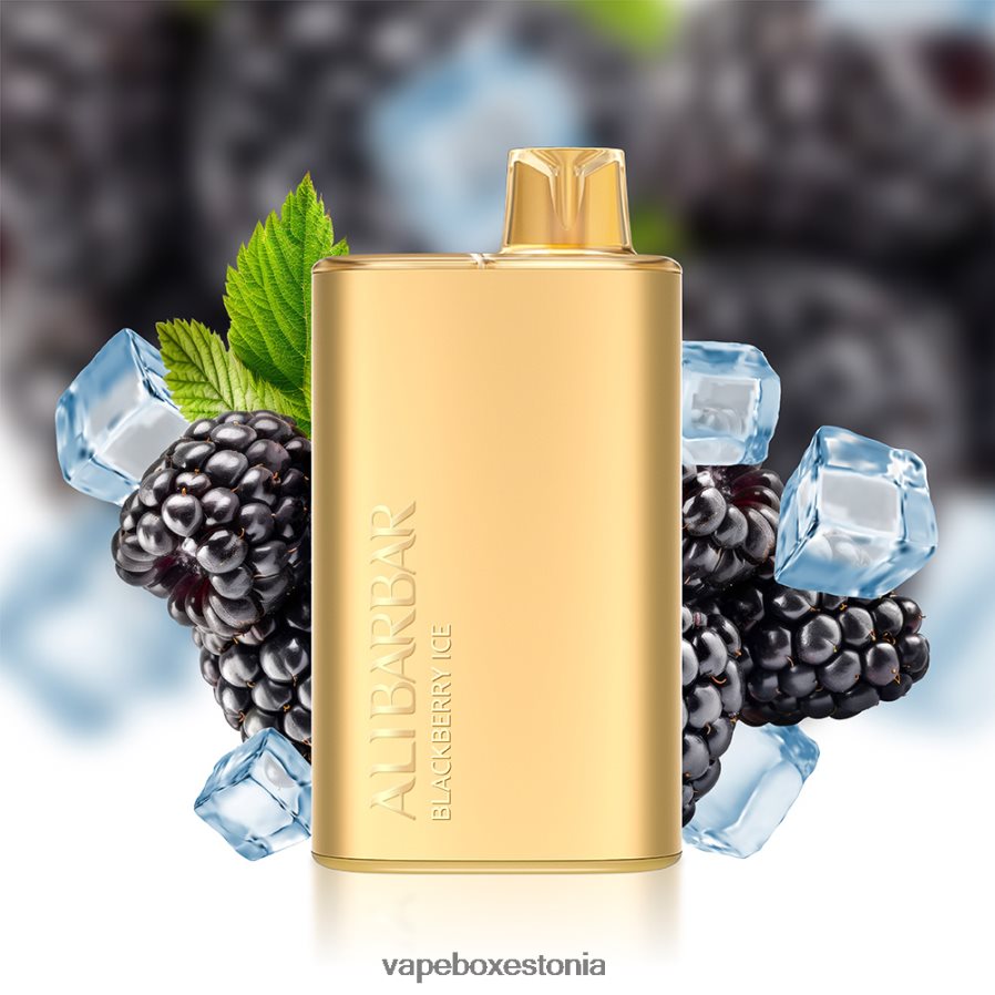 Disposable Vape Eesti - Alibarbar Rich 8000 ühekordset vape mustikajää ZPF6T23