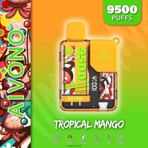 Disposable Vape Eesti - troopiline mango Aivono AIM TANK 9500 BN28639