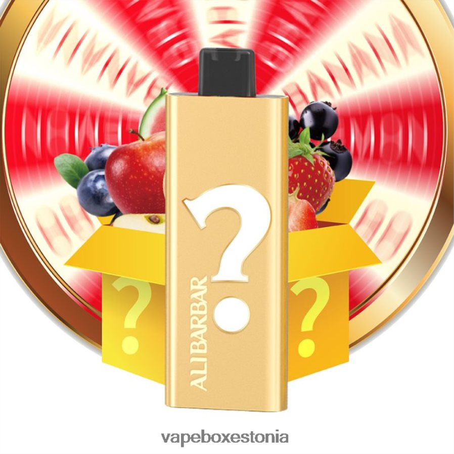 Vape Eesti - Alibarbar Pandora 7000 ühekordset vape maitse rulett ZPF6T255