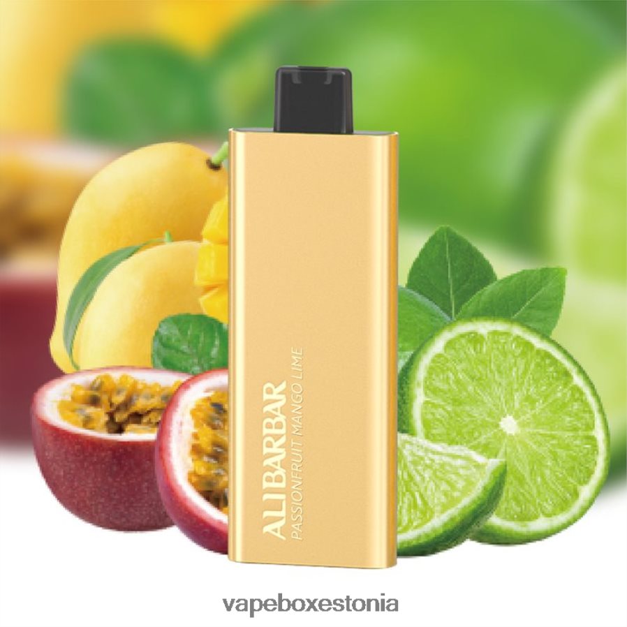 Vape Eesti - Alibarbar Pandora 7000 ühekordset vape passionfruit mango laim ZPF6T258