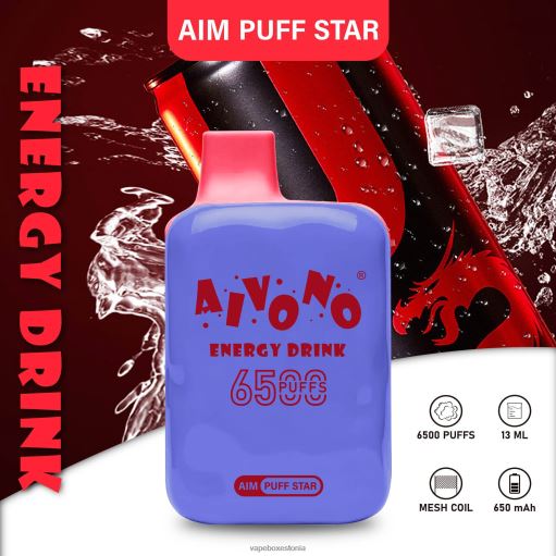 Vape Liquid - energiajook Aivono AIM PUFF STAR 6500 BN286293